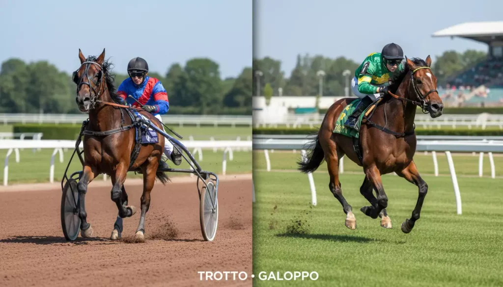 Trotto e galoppo: le due discipline delle corse di cavalli a confronto